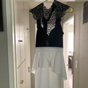 Black & White Formal/Cocktail Dress